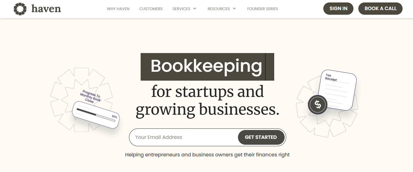 haven - Basic Bookkeeping for Small Business
