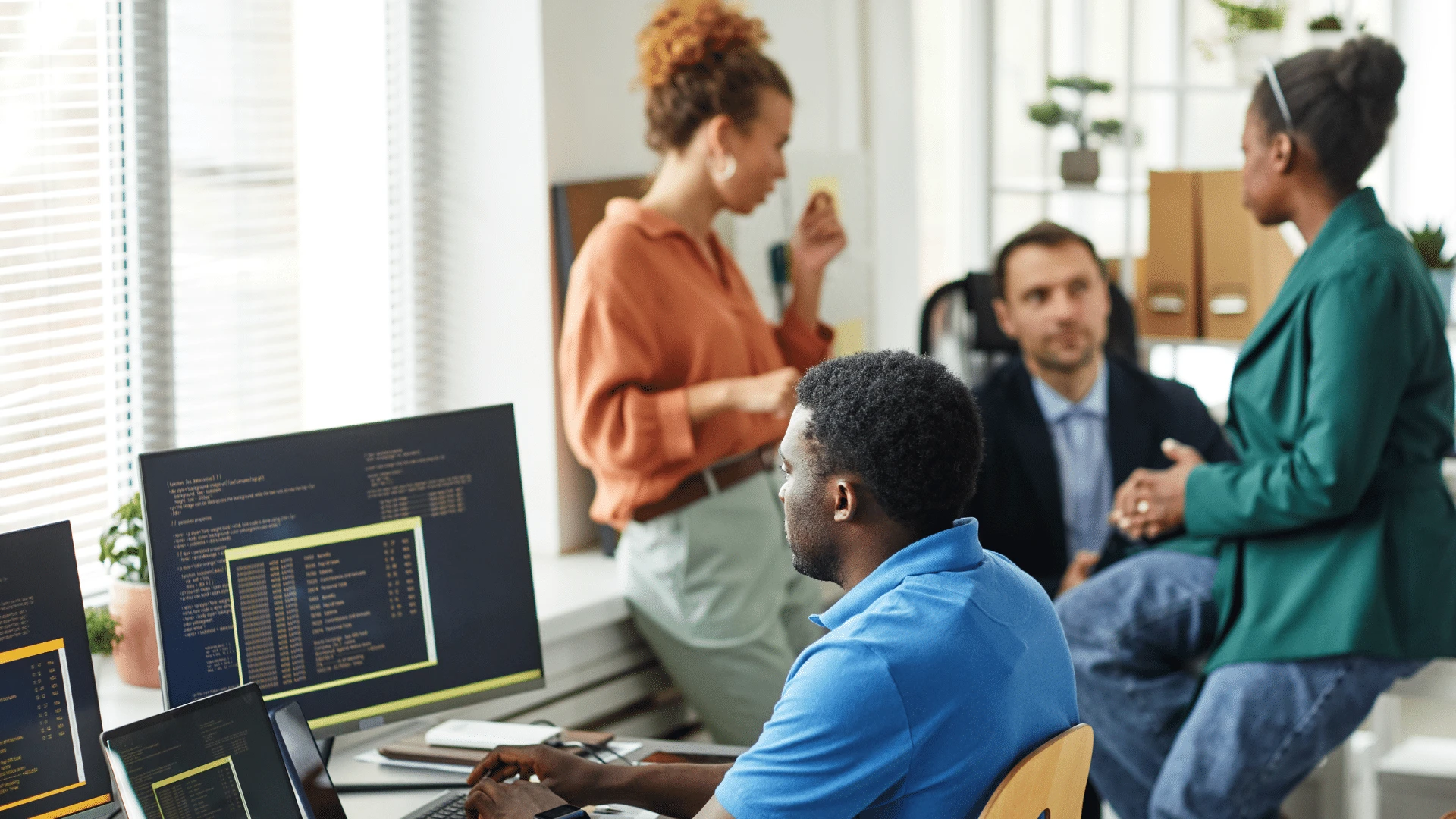 man workiing in compliance - Sales Tax Compliance Outsourcing for Business Startups​